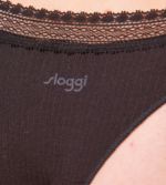hlačke | sloggi go rebraste brazilske hlačke ženske Črna Z0XZ48637 - Image 7