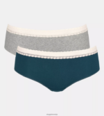 hlačke | sloggi izberite rebraste hipster hlačke ženske Črna Z0XZ48644