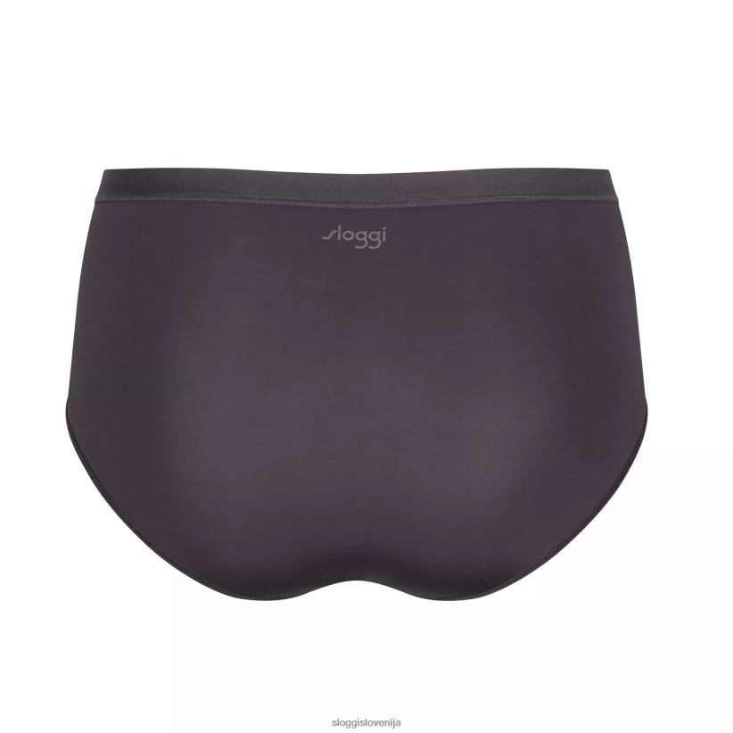 hlačke | sloggi wow udobne hlačke z visokim pasom ženske slezasto siva Z0XZ48520 - Image 2