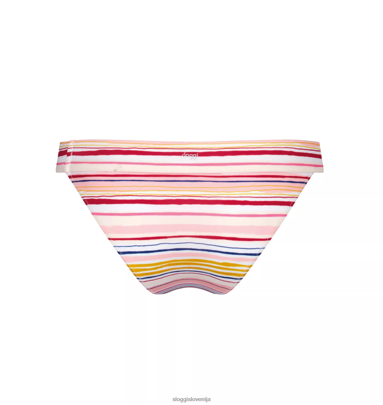 kopalke sloggi brazilski spodnji del bikinija shore candy basslet ženske rumeno-svetla kombinacija Z0XZ48535 - Image 2