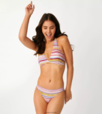 kopalke sloggi brazilski spodnji del bikinija shore candy basslet ženske rumeno-svetla kombinacija Z0XZ48535 - Image 5