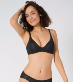 nedrčki | sloggi body adapt bralette ženske Črna Z0XZ48100 - Image 2