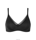 nedrčki | sloggi body adapt twist bralette ženske Črna Z0XZ48192