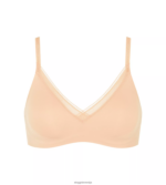 nedrčki | sloggi body adapt twist bralette ženske prah oranžna Z0XZ48190