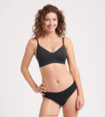 nedrčki | sloggi bralette brez mikrovlaken 2.0 ženske Črna Z0XZ48331 - Image 5