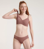 nedrčki | sloggi bralette brez mikrovlaken 2.0 ženske kakav Z0XZ48515 - Image 5