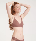 nedrčki | sloggi bralette brez mikrovlaken ženske kakav Z0XZ48488 - Image 2