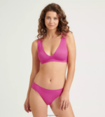 nedrčki | sloggi bralette zero feel flow ženske bliskovito roza Z0XZ48250 - Image 5