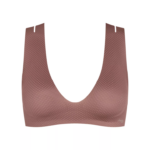 nedrčki | sloggi bralette zero feel flow ženske kakav Z0XZ48513