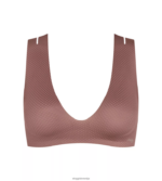 nedrčki | sloggi bralette zero feel flow ženske kakav Z0XZ48513
