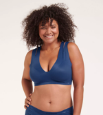 nedrčki | sloggi bralette zero feel flow ženske modri safir Z0XZ48141 - Image 2