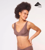 nedrčki | sloggi brez občutka bralette ženske kakav Z0XZ48477 - Image 2