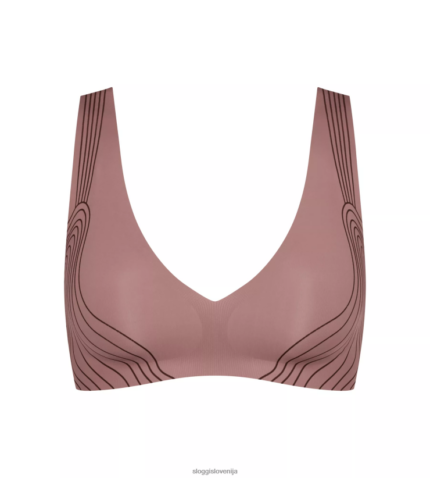 nedrčki | sloggi brez občutka bralette ženske kakav Z0XZ48477