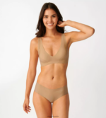 nedrčki | sloggi brez občutka bralette ženske konjak Z0XZ48398 - Image 7
