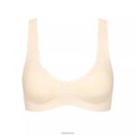 nedrčki | sloggi čipkasti bralette brez občutka ženske angora Z0XZ48171