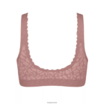 nedrčki | sloggi čipkasti bralette brez občutka ženske kakav Z0XZ48499 - Image 2