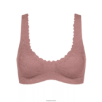 nedrčki | sloggi čipkasti bralette brez občutka ženske kakav Z0XZ48499