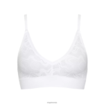 nedrčki | sloggi go allround čipkasti bralette ženske bela Z0XZ48503 - Image 2