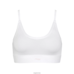 nedrčki | sloggi go allround čipkasti bralette ženske bela Z0XZ48503