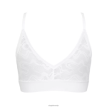nedrčki | sloggi go allround čipkasti bralette ženske bela Z0XZ48503 - Image 4