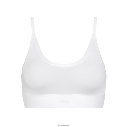 nedrčki | sloggi go allround čipkasti bralette ženske bela Z0XZ48503