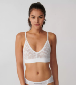 nedrčki | sloggi go allround čipkasti bralette ženske bela Z0XZ48503 - Image 6