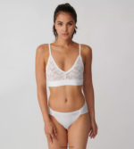 nedrčki | sloggi go allround čipkasti bralette ženske bela Z0XZ48503 - Image 9