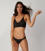 nedrčki | sloggi go allround čipkasti bralette ženske Črna Z0XZ48345 - Image 8