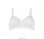 nedrčki | sloggi romantični bralette ženske bela Z0XZ48200
