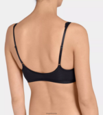 nedrčki | sloggi romantični bralette ženske Črna Z0XZ48502 - Image 4