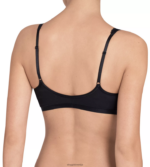 nedrčki | sloggi romantični bralette ženske Črna Z0XZ48502 - Image 5