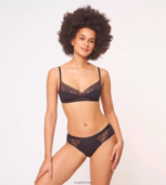 nedrčki | sloggi s shadow bralette ženske Črna Z0XZ48418 - Image 4