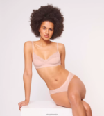 nedrčki | sloggi s shadow bralette ženske nova marelična pomaranča Z0XZ48343 - Image 2