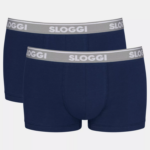 spodnje perilo sloggi go abc hipster hlačke moški modra črna Z0XZ48781