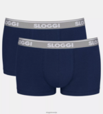 spodnje perilo sloggi go abc hipster hlačke moški modra črna Z0XZ48781
