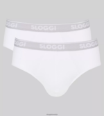 spodnje perilo sloggi go abc midi hlačke moški bela Z0XZ48838