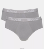 spodnje perilo sloggi go abc midi hlačke moški kamnito siva Z0XZ48807