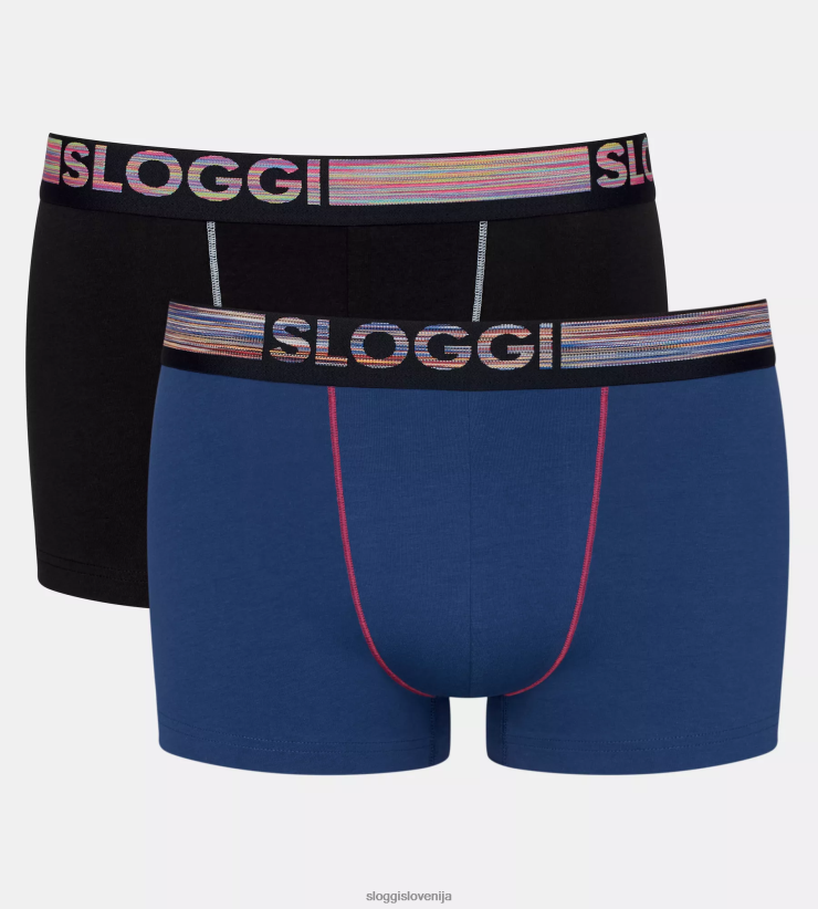 spodnje perilo sloggi go abc naravne hipster hlačke moški modro-temna kombinacija Z0XZ48903 - Image 3