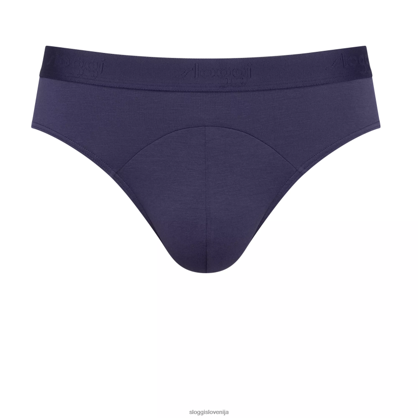 spodnje perilo sloggi vedno mehke midi hlačke moški indigo modra Z0XZ48841 - Image 1